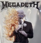 Megadeth Self Title Lp Promo Sleeve ultra Rare dave Mustaine vic Rattlehead 