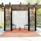 Waterproof Outdoor Curtains For Patio - Thermal Insulated  Sun Blocking Drapes