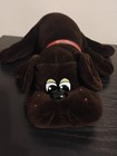 Vintage 1985 Tonka Pound Puppies Large Chocolate Dark Brown Dog Plush Large 18 