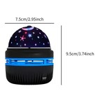 Galaxy Star Projector Led Night Light Starry Sky Lamp Room Decor Usb Kids Gift