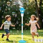 Bubble Machine Maker For Kids  Automatic Bubble Blower With Light   Rechargeable