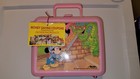 Vtg 1992 Aladdin Disney Mickey Minnie Mouse Pink Lunch Box Thermos Set Brand New