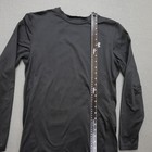 Under Armour Fitted Compression Shirt Men s Size Small Long Sleeve Black