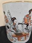 Amazing Chinese Hand Painted Porcelain Brush Holder Qing Dynasty Kangxi   