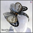 Fascinator Hat Head Piece Extravagant Weeding Party Kentucky Derby Butterfly Cap