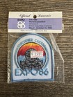 Vintage Expo 86 Vancouver Canada Official Souvenir Patch World Exposition Sealed