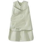 100  Cotton Adjustable Sleepsack Swaddle In Sage - Ideal For Infants 3-6 Mo 