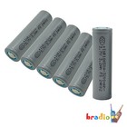 6pack Li-ion Battery 3 7v 18650 3200mah Rechargeable High Drain Battery Cell