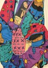 Vintage Disney Pocahontas Meeko 90s Made In Usa Twin Fitted Patchwork Sheet 