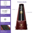 Mechanical Metronomes For Piano Guitar Violin Bass Drum And Other Wood Grain