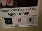 New Order Power Corruption Lies Promo Poster Rough Trade Vintage 1983 23   x 35   
