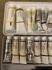 Winsor And Newton Artist Watercolor Paint Tube Palette Used Lot