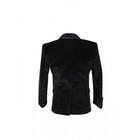 Boys Black Velvet Tuxedo Suit Kids Premium Formal Wedding Pageboy Velvet Suits