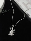 Sterling Silver  92 5  Purity  Goddess Kali Maa Pendant