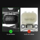 Front Driver Power Window Regulator W 8-pin Motor For Ford Expedition Navigator