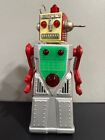 Battery Operated Vintage 1960   s Chief Robotman Silver Ko Japan Robot With Og Box
