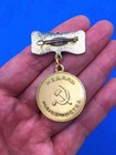 Cccp Medal Of Honor Soviet Motherhood Medal Badge Vintage Collection Pin Badge