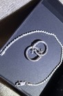 Sterling Silver Necklace Bracelet Earrings Set