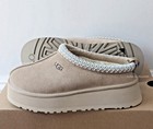    new 100  Authentic Ugg Brand Women s Tazz Ii Braid Platform Slippers Shoes Sand