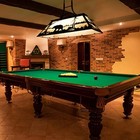  Vintage Pool Table Light  3 Lights Rustic Billiards Light Fixtures With 
