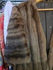 Vintage Genuine Mink Fur Stole Shrug Cape Wrap Shawl Bride Wedding Mob Wife Os
