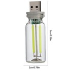 1pc Usb Car Led Lighting Retro Auto Mood Lamps Night Lamps Usb Touch Night Light