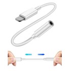 For Iphone Headphone Adapter Jack 8 Pin To 3 5mm Aux Cord Dongle Converter Us