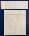Anguilla 223-228a 1975 Christmas Paintings Stamps Souvenir Sheet   Mnh