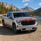 For 2022-2024 Gmc Sierra 1500 Smoke Chrome Front Upper Top Grille Molding Trim