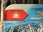 Vintage Sunday River Ski Resort Camtray Cafeteria Tray Made In Usa