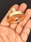 New Brass Hand Twisting Spinning Top Gyro Gyroscope Spinner Toys Gift