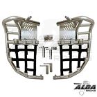 Yfz 450 450r 450x  Nerf Bar With Heel Guard Nets Fit Alba Tusk  Black J