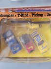 Rare Vintage Ertl 4 Piece Wrangler Diecast And Bill Elliott 9408 1 64