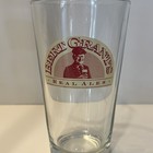 Bert Grant   s Real Ales Beer Pint Glass Yakima Washington Malting Brewing Co  