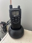 Motorola Xtn Series Xv2600 Black Handheld Portable Vhf 2-way Radio Walkie Talkie