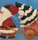 Titan Needlecraft Christmas Felt Wall Hanging Santa-reindeer-tree Craft  No 771