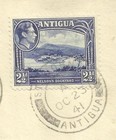 Leeward Islands Sg 96-mixed Franking-antigua Sg 102-st Johns Oc 23 41