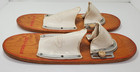 Vintage Hydro Flite Wooden Water Ski Pair Slalom Short Ski 21  Great Condition
