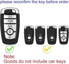 Leather Car Key Fob Cover  Soft Protection Shell For Ford Bronco Mu    Fast Ship