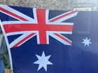 Flag Australia Huge Cotton  97  X 60    23