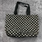 Vintage 80s Phantom Of The Opera Canvas Tote Bag Black Mask Broadway Show Aop