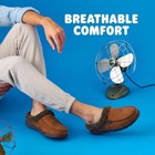 Dearfoams Men s Indoor outdoor Breathable Memory Foam Clog Chestnut Size Medium