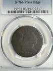 1795 Liberty Cap Large Cent  plain Edge  1c S-76b Pcgs Ag03