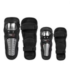 Racing 4pcs Steel Adults Elbow Pads And Knee Pads With Shin Guards
