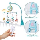Baby Musical Bed Bell Nursery Kid Crib Mobile Cot Music Box Rattle Toy Light