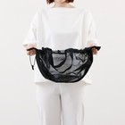 Marna Shupatto Mesh Bag 25l Foldable Eco Bag Black Compact Japan