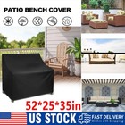 Heavy Duty Waterproof Patio Loveseat Cover Lawn Outdoor Bench Furniture Cover