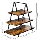 15 75  3 Tier Wooden Cake Stand Pillar Design Cupcake Holder Party Supplies