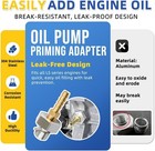 Ls Oil Priming Tool Kit M16x1 5 Adapter Pre Oiler For Gm Ls1 Ls3 Lsx Engines