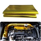 12   X 48   Gold Adhesive Heat Shield Reflectivetape Wrap Roll Compatible